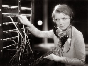 Women Telephone Vintage