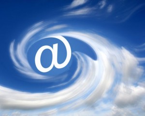 e-mail in clouds